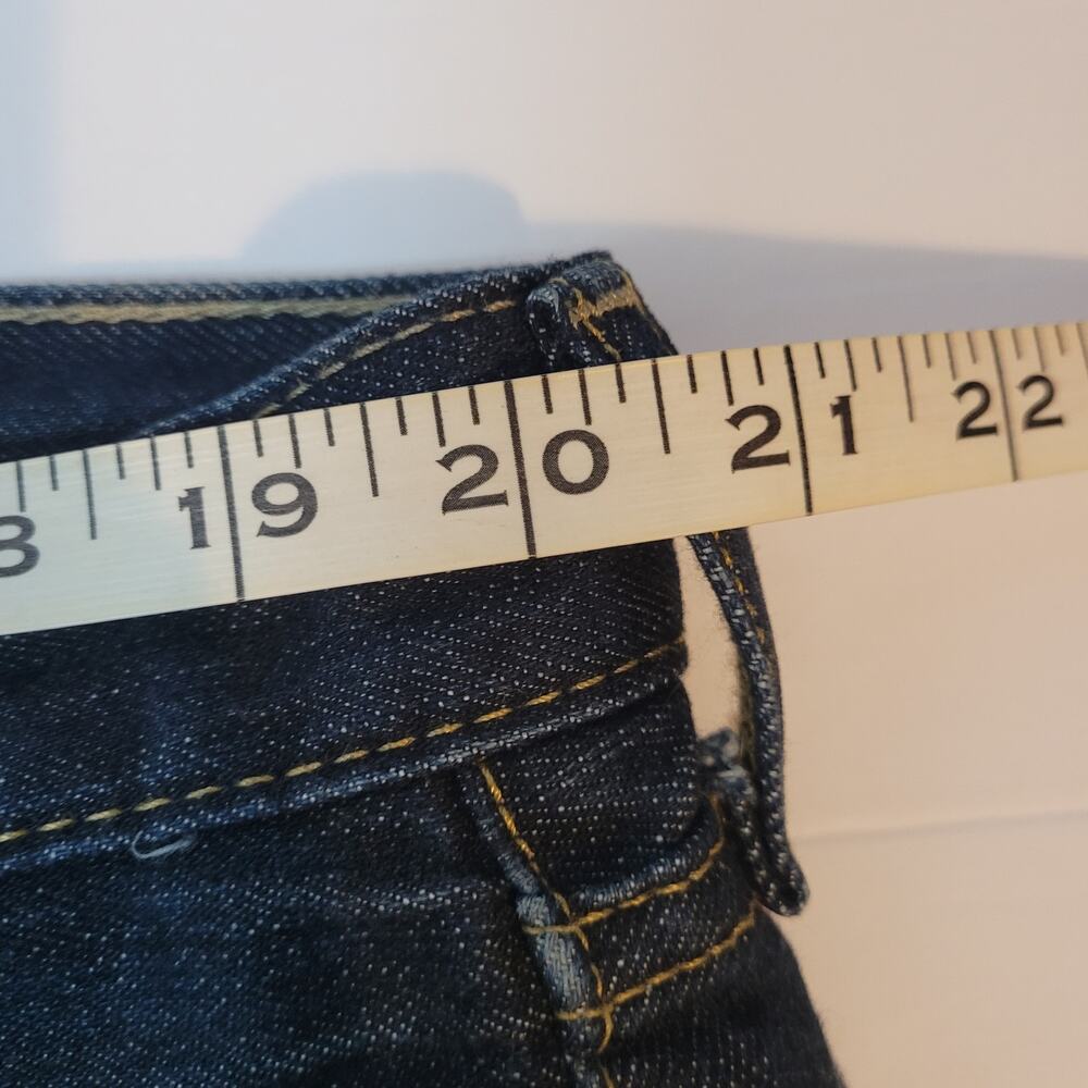 Levi's 559 Mens Dark Wash Jeans Denim Size 38x32 100% Cotton DETACHED BELT LOOP - Picture 15 of 15